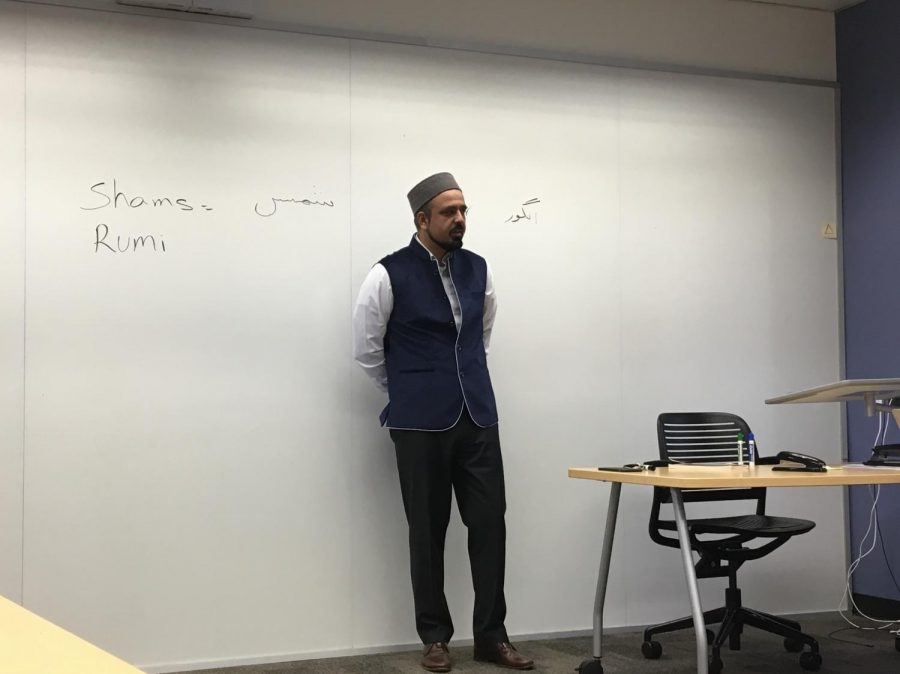 Feraidoon Mojadedi came to The Webb Schools to share the teachings of the  poet, Rumi

