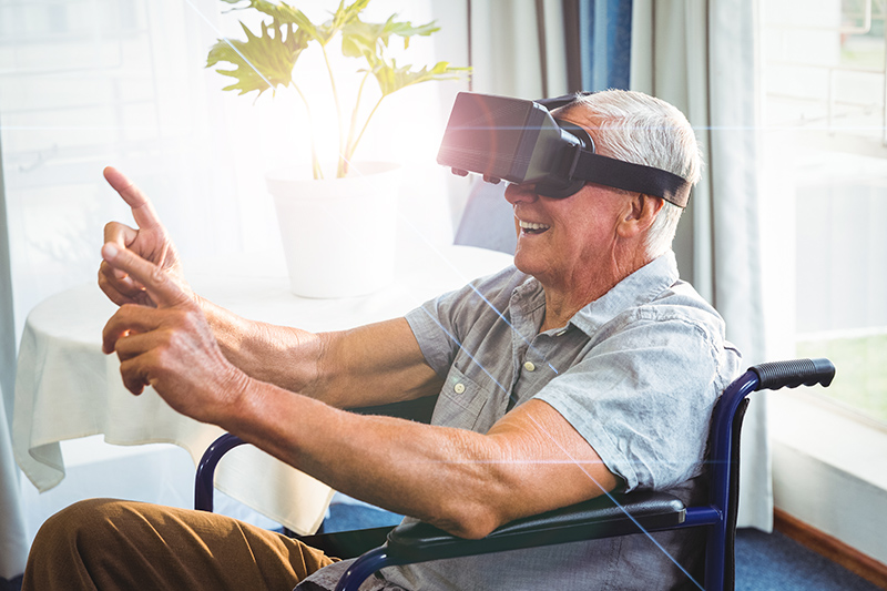 Virtual reality hot sale for senior citizens