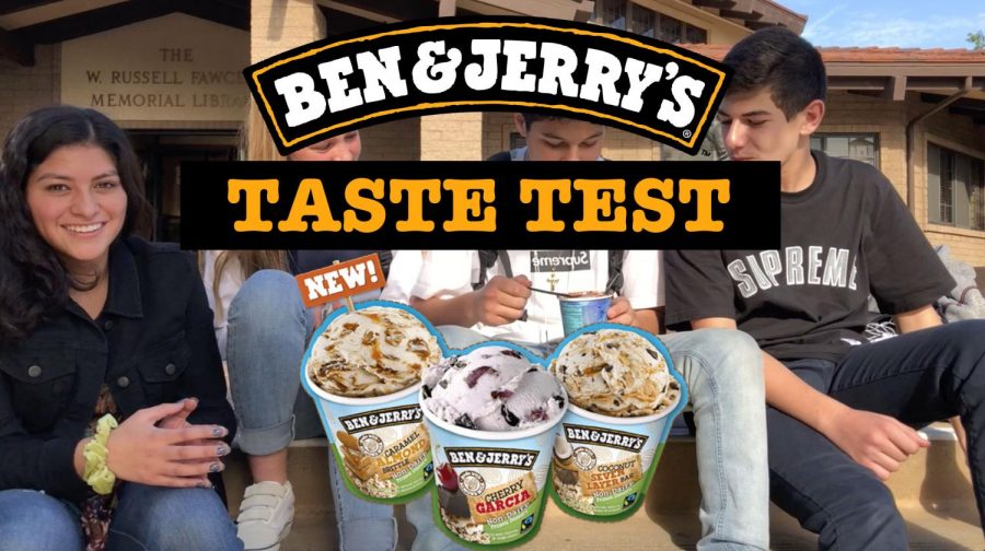 Different Webb students react to Ben & Jerrys Pecan Resist. Graphic Courtesy of Cathy Yan (19)