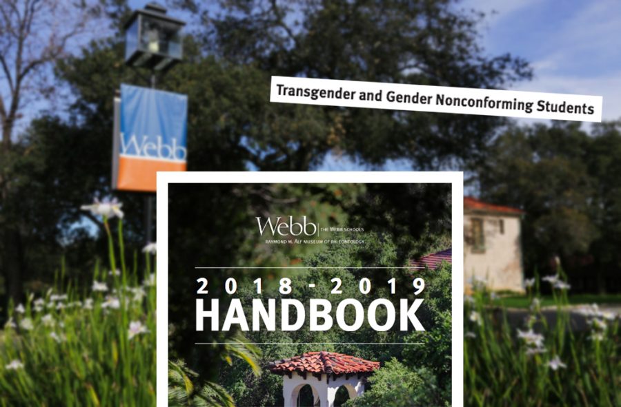The Transgender and Gender Nonconforming Students guidelines can be found on page 58 of the student handbook. Graphic Courtesy of Summer Chen (20)