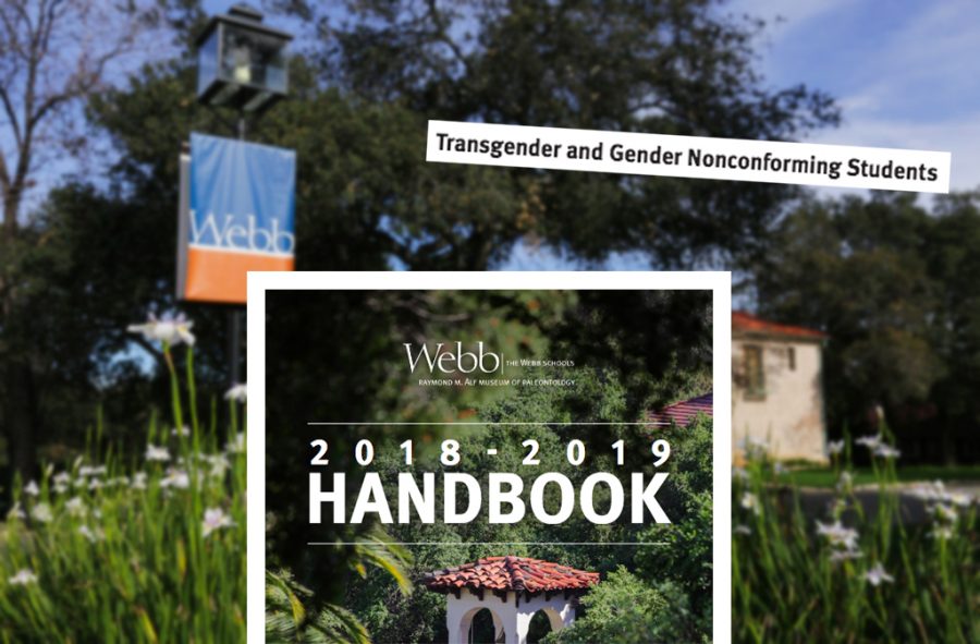 The Transgender and Gender Nonconforming Students guidelines can be found on page 58 of the student handbook. Graphic Courtesy of Summer Chen ('20)