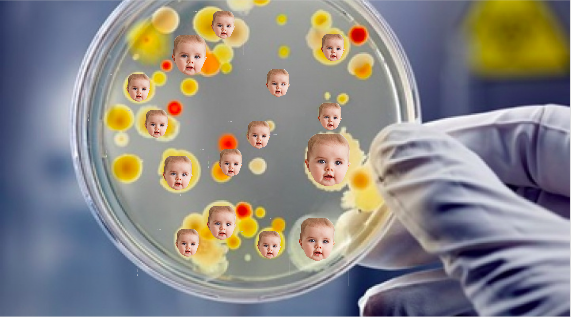 After He Jiankui claimed he genetically modified an embryo, a debate was raised over “designer babies” and whether or not it is ethical to edit human embryos for specific characteristics. Graphic courtesy of Amelie Cook (20)