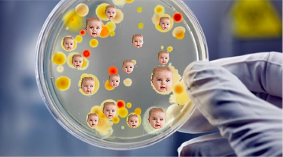 After He Jiankui claimed he genetically modified an embryo, a debate was raised over “designer babies” and whether or not it is ethical to edit human embryos for specific characteristics. Graphic courtesy of Amelie Cook ('20)