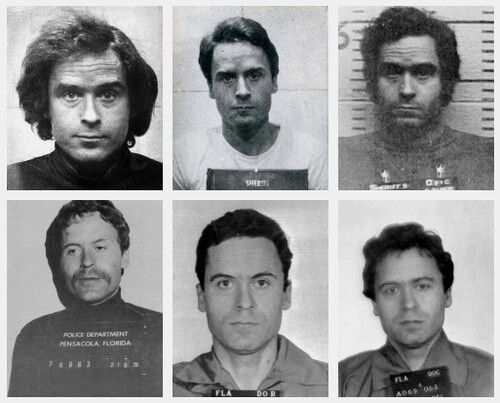 Ted Bundy was known to change his appearance often in an attempt to hide in plain sight.