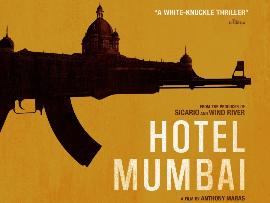 Theatrical release poster for Hotel Mumbai. Graphic Courtesy of IMDb.
