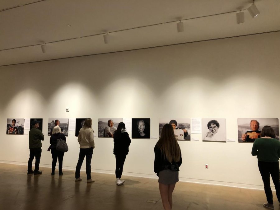 Students visited the Japanese American National Museum to explore the “Under a Mushroom Cloud” exhibit. 