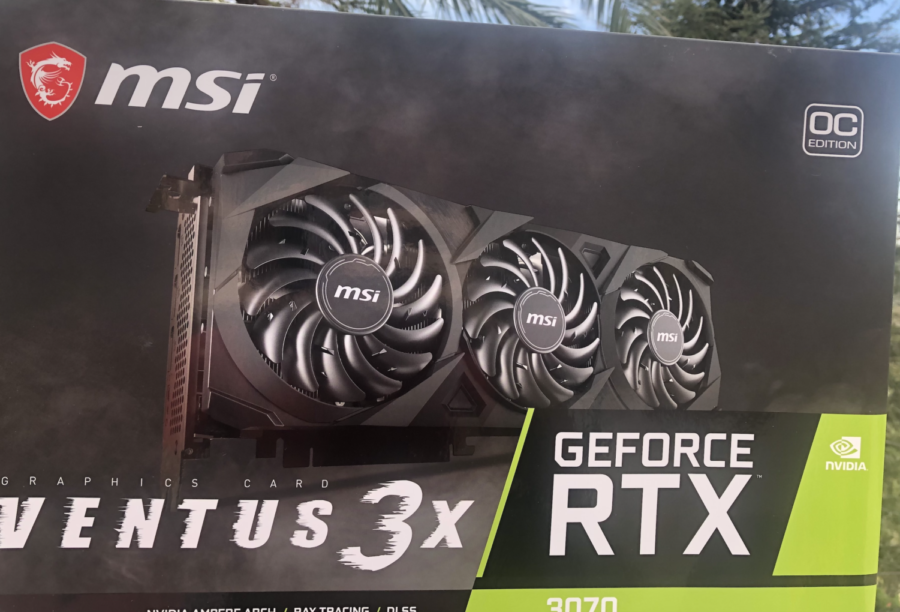 Photo of RTX 3070 currently priced at $1,300+