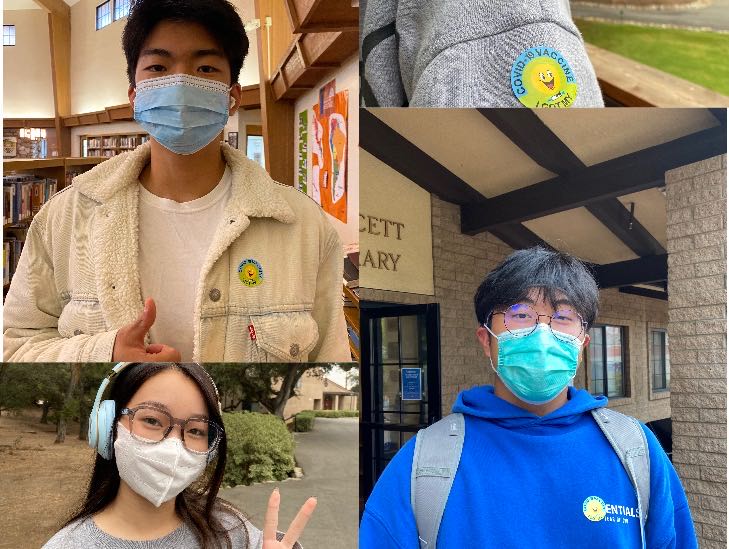 A collage of newly-vaccinated Webb students.
Credit: Heloise Robertson ('23)