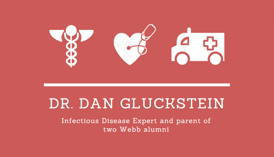 Dr. Dan Gluckstein, Infectious Disease Expert and parent of two Webb alumni