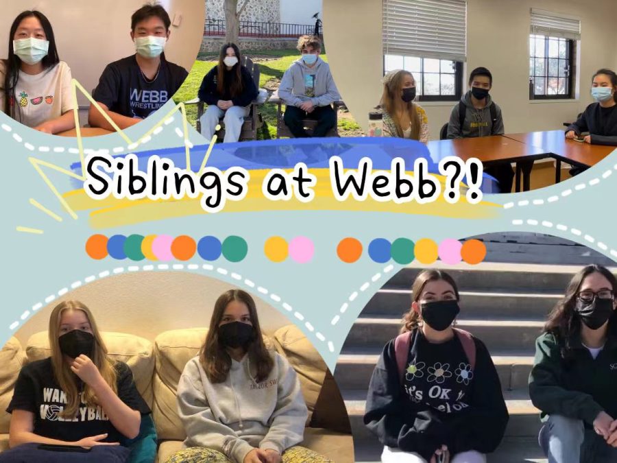 The Webb Canyon Chronicle interviewed five pairs of siblings at Webb to learn more about how they interact at Webb.
