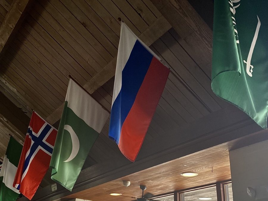 The Russian Flag hangs in the Price Dining Hall among other country flags symbolizing the homes of Webb students over the years. Oftentimes, people associate Ukraine with Russia, a misconception that reflects in the Price Dining Halls array of flags that lacks a Ukrainian flag, despite Webb having students from both countries. To the unaware, the current Ukraine Russia tensions may seem one-sided, but history shows that this issue far exceeds a simple dispute between two countries and involves several other countries, one being the United States.