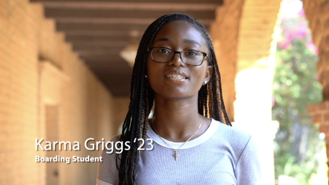 Karma Griggs (‘23) created a video on Black students’ experience with microaggression. This video was presented to the entire student body during the Martin Luther King Jr. Assembly. Featuring faculty and student experiences, Karma’s video has spread awareness and made an impact on the Webb community. 