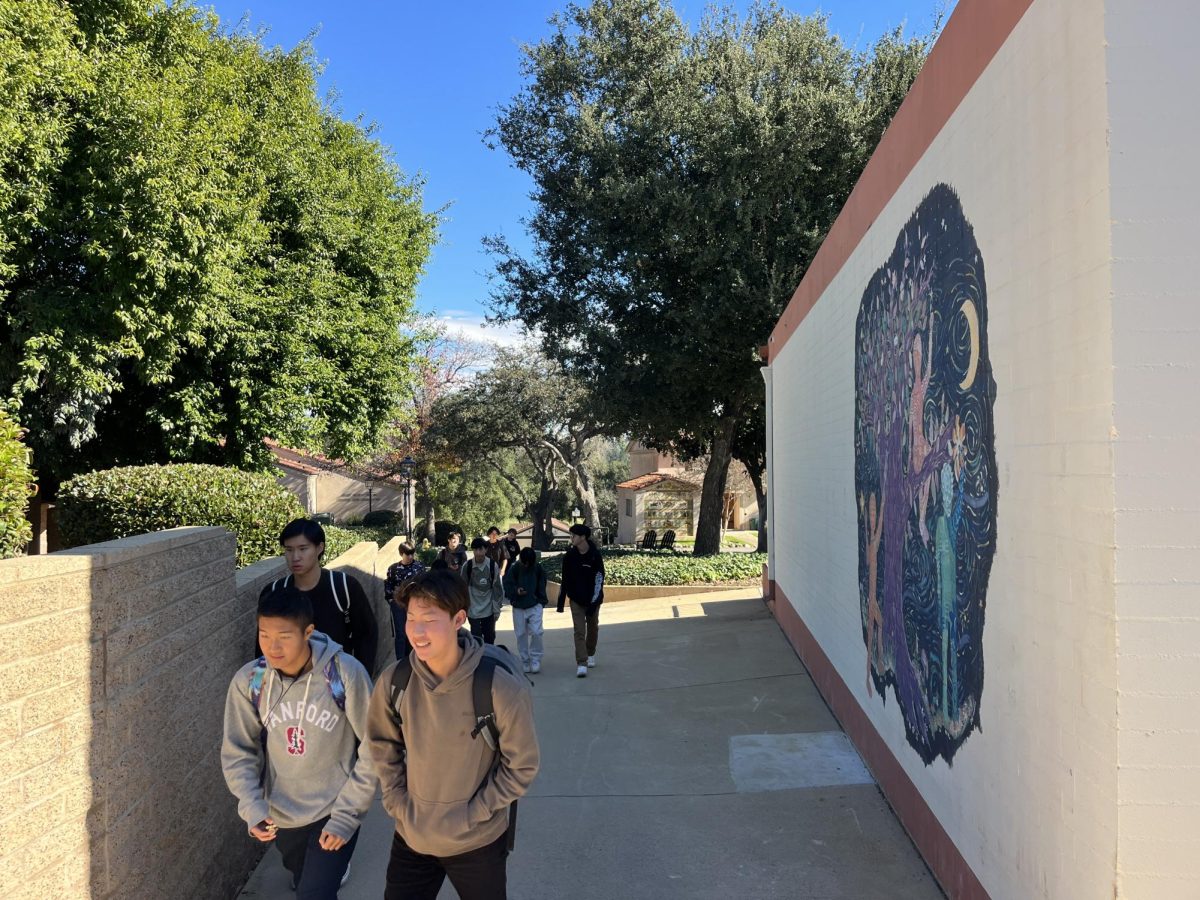 Webbies take the now opened passageway to lunch without having to find an alternative strenuous route. “I was excited to see this when I returned to campus,” Jordan McCray (‘24) said. “I can finally use the walkway.” As more students noticed, this magical sight evoked many similar emotions all around. 