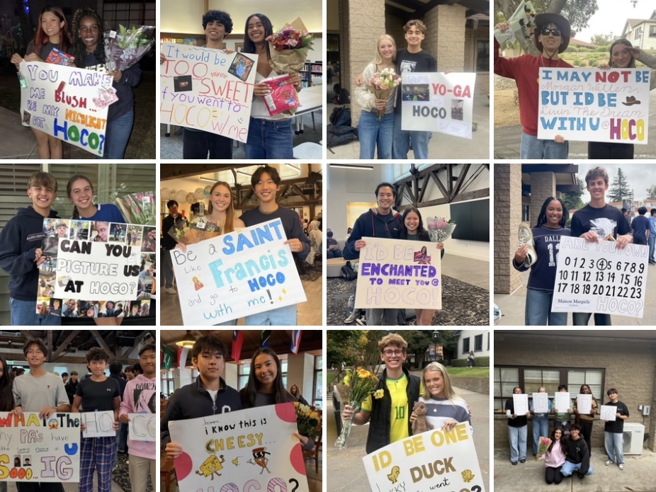 Webb campus buzzed with rounds and rounds of Homecoming proposals in the days preceding the dance. Friends were around and helped with posters all in preparation for these special moments before the dance. “I think it's a great way to bond and a fabulous way to develop relationships,” Jessica Lu (‘27) said. She believes that the mood and vibe of Homecoming asks help connect people throughout campus and make memories for those involved. 