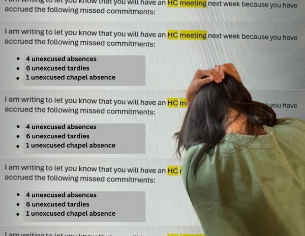 A student worries about their upcoming HC meeting after missing multiple commitments. Since the introduction of the 7/10 HC Policy where multiple missed commitments result in an HC, students fret about potential consequences. “There have been concerns brought up to the HC about the policy from students,” said Scott Wishek (‘25), head of honor council. Students express mixed opinions about the new policy while administrators work tirelessly to help them adapt to the new regulation. 