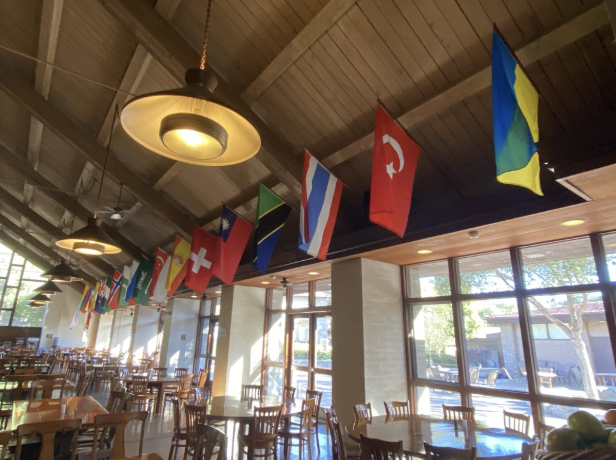 Waving proudly above the Price dining hall on a cold winter morning, flags hang, representing the different countries that Webb students come from. "I think the flags in Price are a beautiful way of displaying students’ culture,” Rebecca Bronshtein (’27) said. These flags are one of the steps Webb takes in its commitment to representation. "They really make our community feel closer together.”