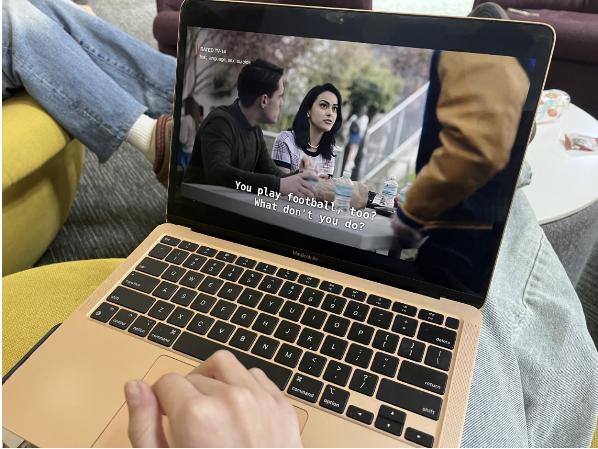 Many Webb students spend their free time in the library watching a popular TV show like Riverdale and Euphoria. “Based off what I’ve seen, like in Euphoria, because the actors are older, they don't showcase an actual high school life properly,” Sochika Ndibe (‘26) said. “Since [the actors] are older [and] playing a teenager, from a girl’s perspective, it is going to make you think you should look more developed at a young age.” The actor, who plays Veronica Lodge, was 22 years old at the time of filming.   